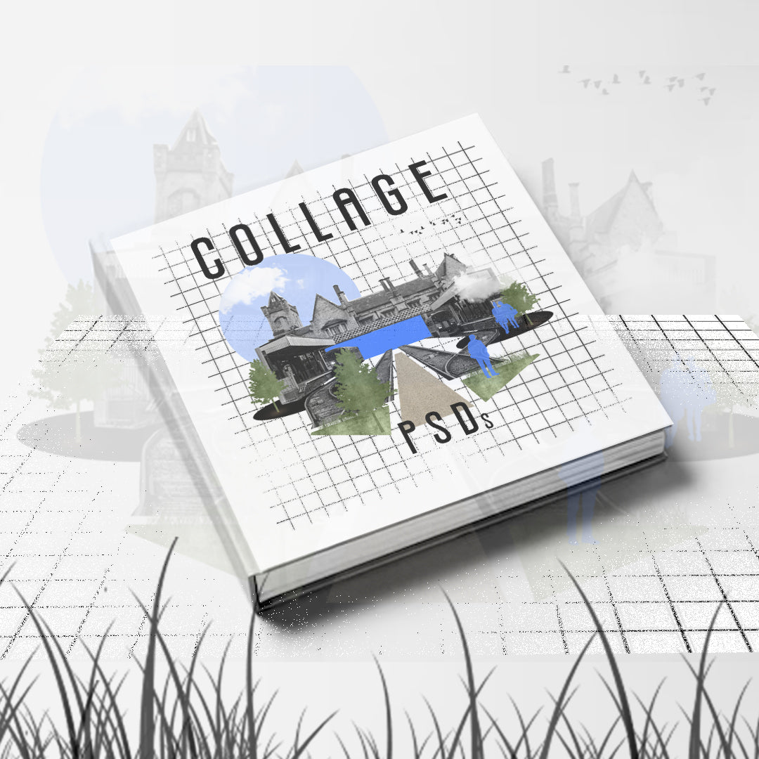 Architectural Collages PSDs
